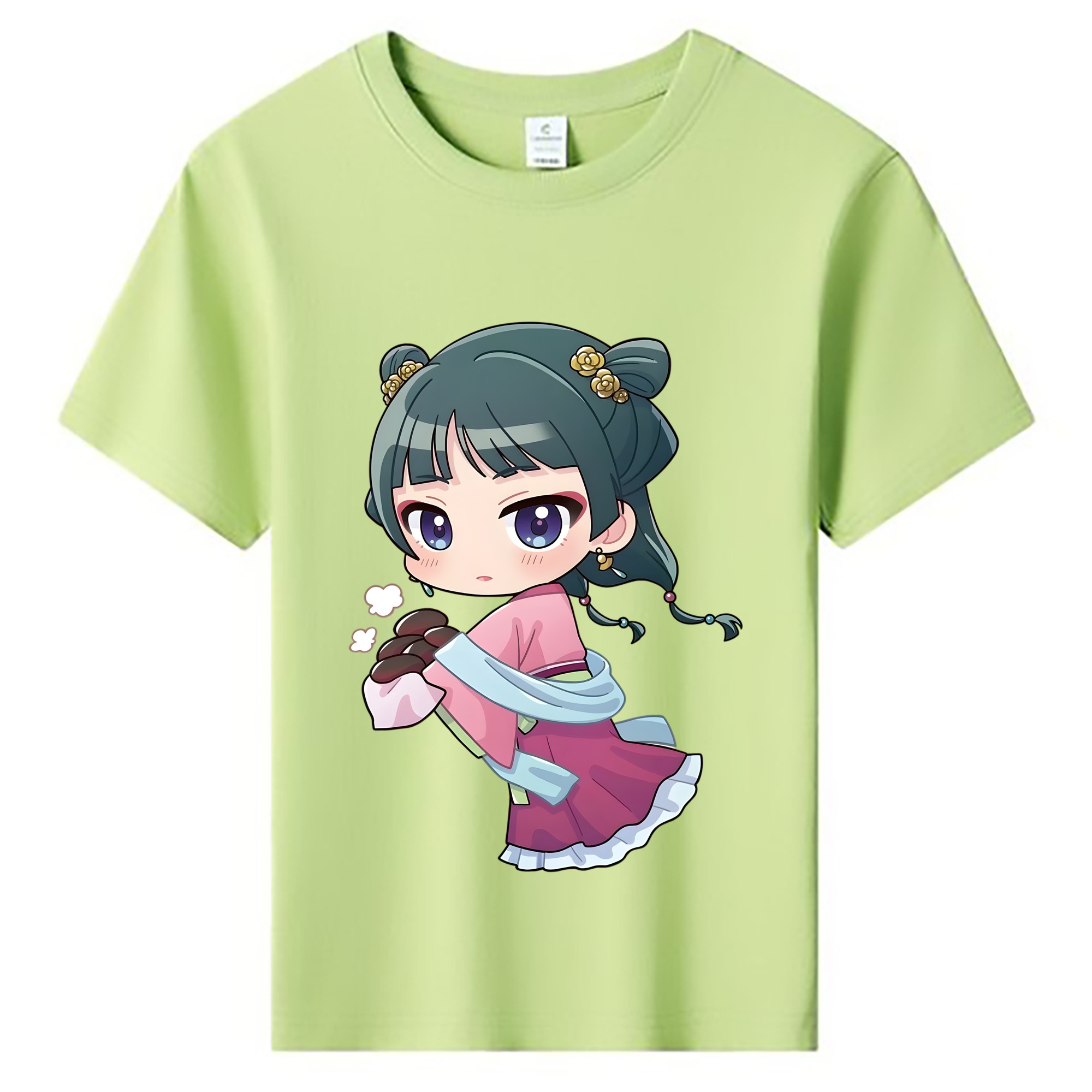（画像用） 薬屋のひとりごと The Apothecary Diaries 綿100％キッズTシャツ（フロントプリント）